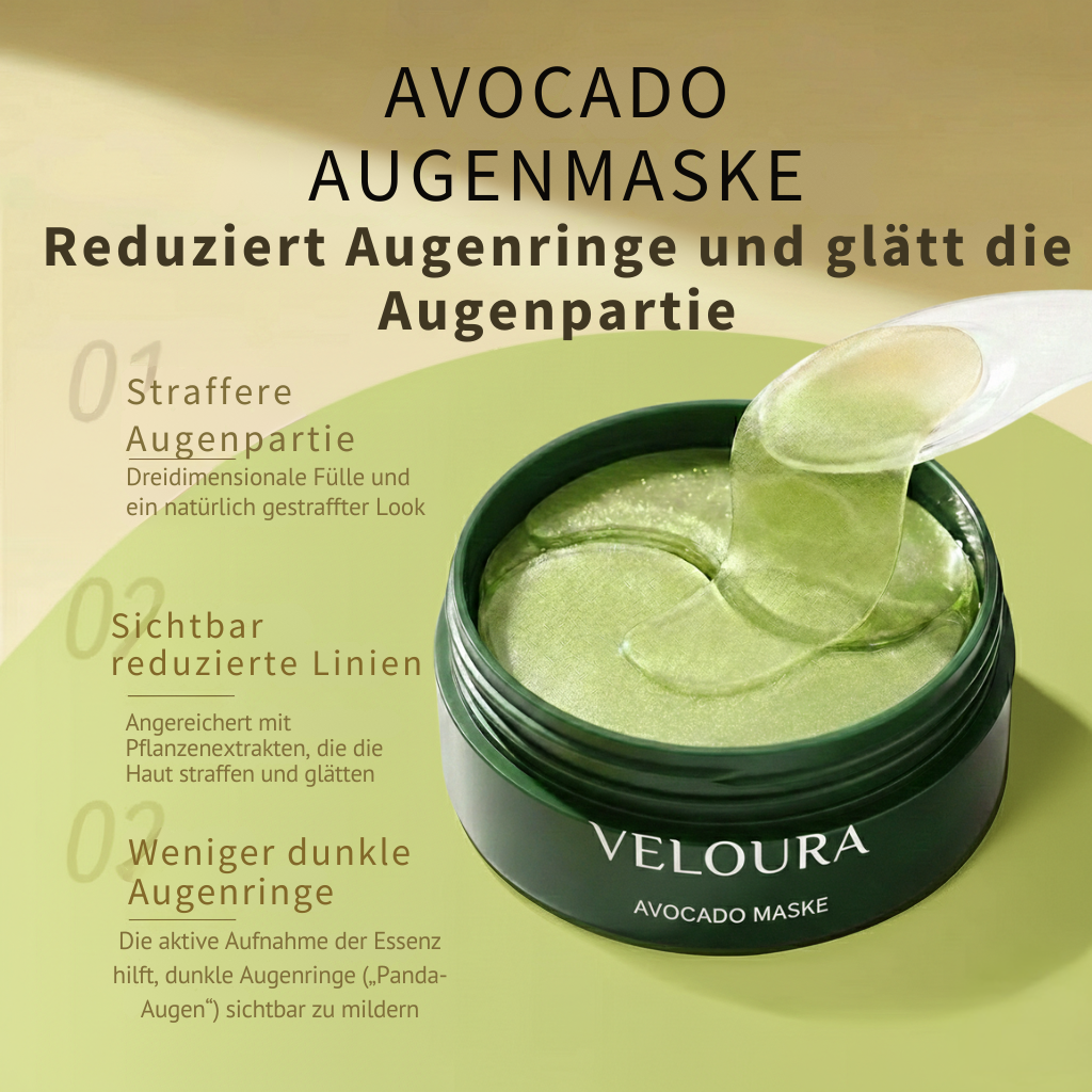 VELOURA AVOCADO AUGENMASKE | 60 STÜCK